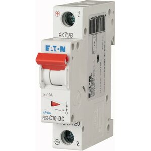 Eaton C10 1P 6kA PLS6-C10-MW