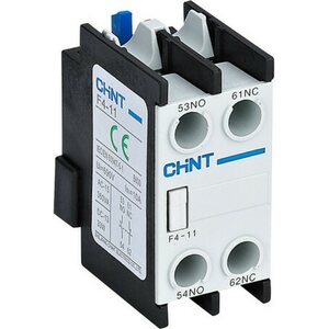 Chint F411 Apukosketin 1 sulk / 1 avau 257022 439516