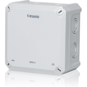 F-Tronic NFK11 Asennuskotelo harmaa Monteringslåda grå IP66 110x110x67mm