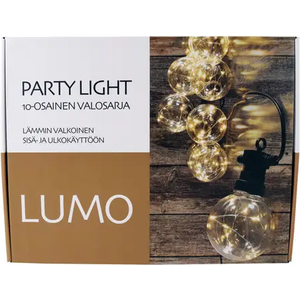 Lumo Party light 10-osainen IP44 2700k