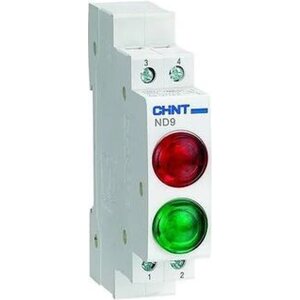 Chint Led merkkivalo Vihreä ja Punainen /ND92GR230V 594138