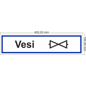 Vesi opastekyltti