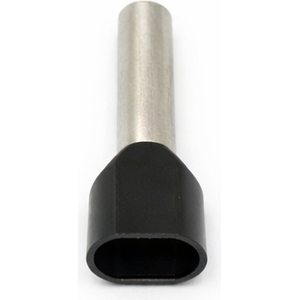 Onka Pääteholkki 2x1,5mm² x 8mm musta 500kpl/laatikko