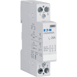Eaton Äänetön Moduulirele, 20 A, 24 V AC/DC, 2 sulkeutuvaa CR2020024