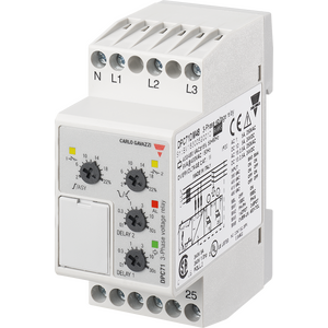 Carlo Gavazzi 3-Vaihe monitoimi valvontarele 2x5A Relelähtö / DPC71DM48